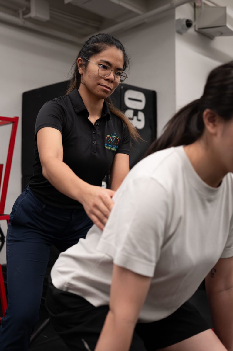 Therapist treating a patient's hand and wrist