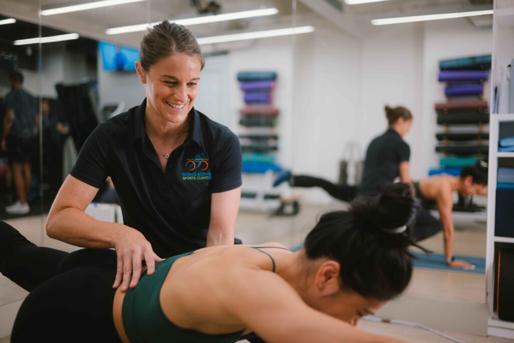 Physiotherapist in Hong Kong providing personalized treatment and rehabilitation at Hong Kong Sports Clinic