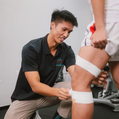 Running specific strength training coach Kayden Wu